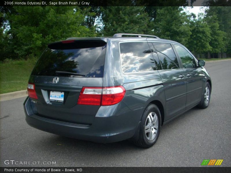 Sage Brush Pearl / Gray 2006 Honda Odyssey EX