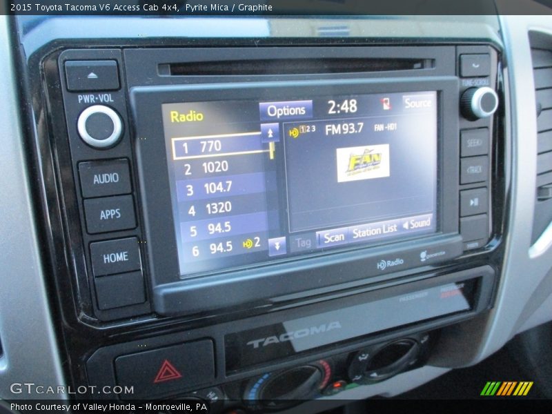 Pyrite Mica / Graphite 2015 Toyota Tacoma V6 Access Cab 4x4