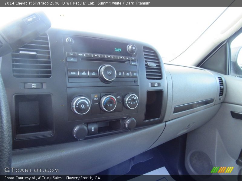 Summit White / Dark Titanium 2014 Chevrolet Silverado 2500HD WT Regular Cab