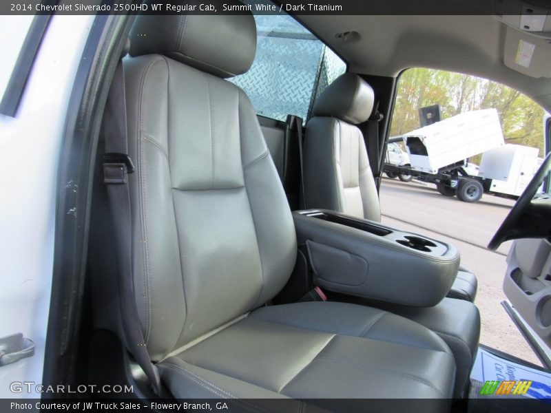 Summit White / Dark Titanium 2014 Chevrolet Silverado 2500HD WT Regular Cab