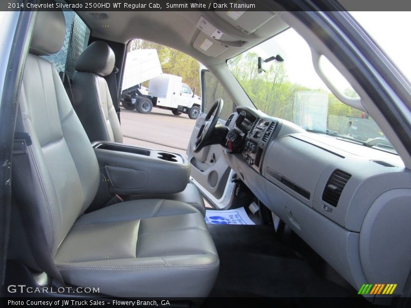 Summit White / Dark Titanium 2014 Chevrolet Silverado 2500HD WT Regular Cab