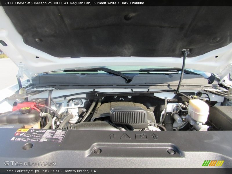 Summit White / Dark Titanium 2014 Chevrolet Silverado 2500HD WT Regular Cab
