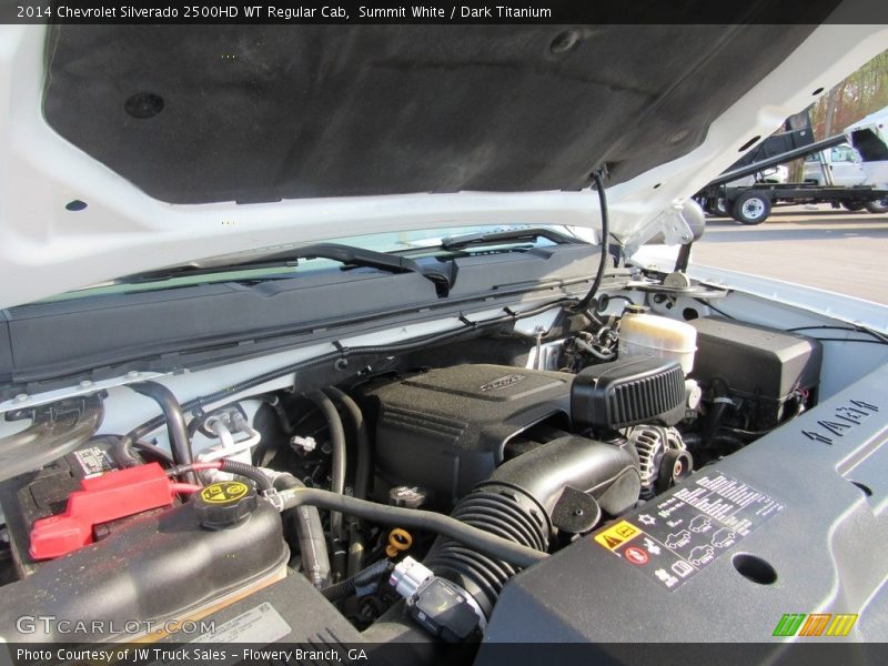 Summit White / Dark Titanium 2014 Chevrolet Silverado 2500HD WT Regular Cab