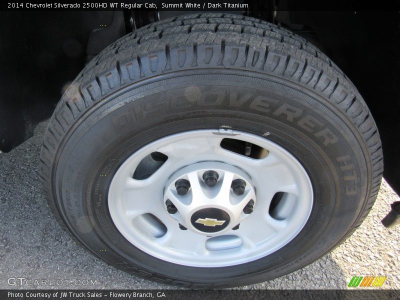 Summit White / Dark Titanium 2014 Chevrolet Silverado 2500HD WT Regular Cab
