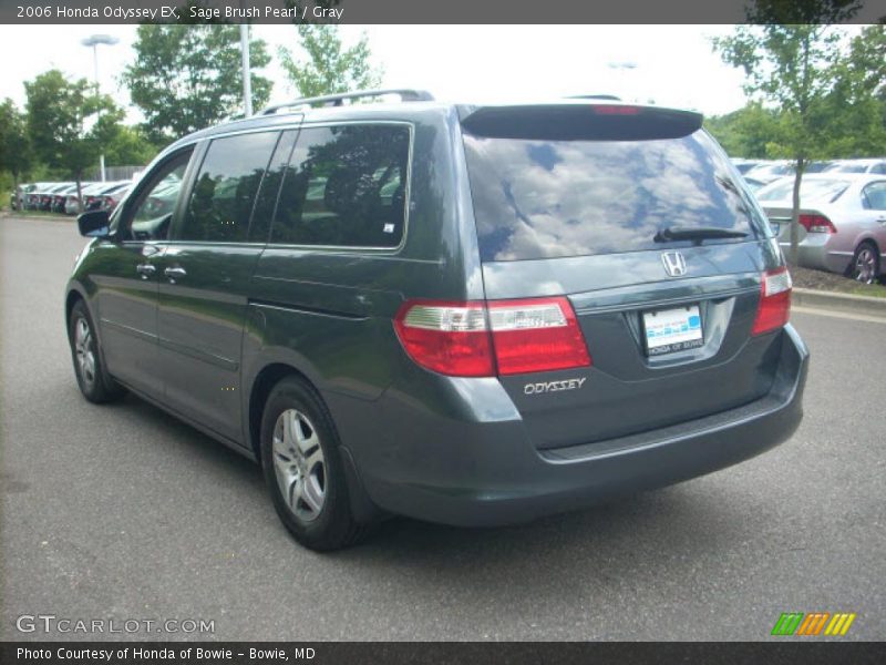 Sage Brush Pearl / Gray 2006 Honda Odyssey EX