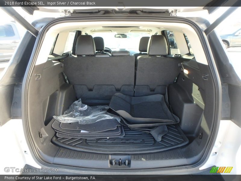 Ingot Silver / Charcoal Black 2018 Ford Escape SEL