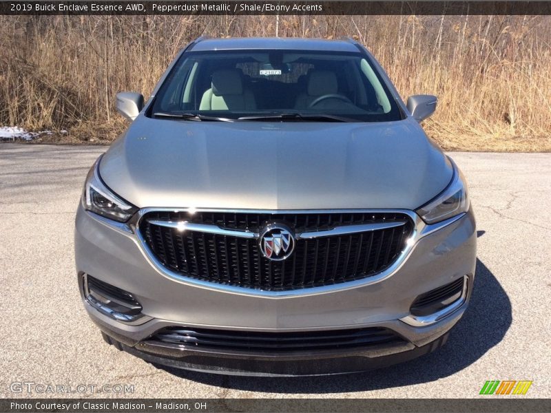 Pepperdust Metallic / Shale/Ebony Accents 2019 Buick Enclave Essence AWD