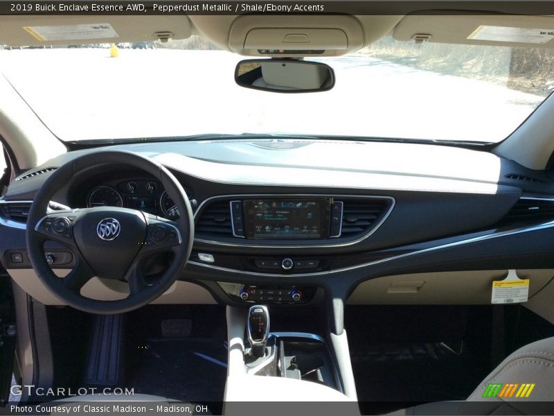 Pepperdust Metallic / Shale/Ebony Accents 2019 Buick Enclave Essence AWD