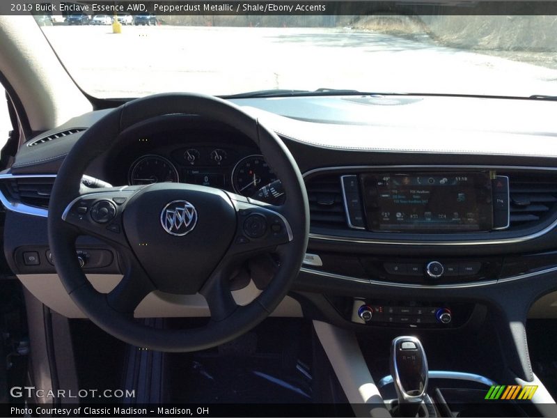Pepperdust Metallic / Shale/Ebony Accents 2019 Buick Enclave Essence AWD