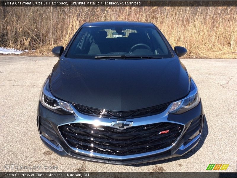 Graphite Metallic / Jet Black/­Galvanized 2019 Chevrolet Cruze LT Hatchback