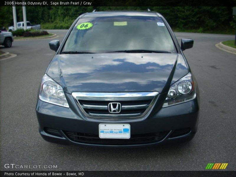 Sage Brush Pearl / Gray 2006 Honda Odyssey EX