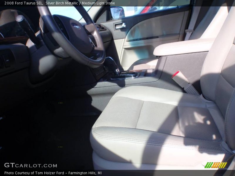 Silver Birch Metallic / Medium Light Stone 2008 Ford Taurus SEL