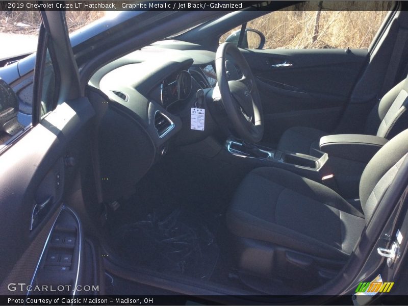 Graphite Metallic / Jet Black/­Galvanized 2019 Chevrolet Cruze LT Hatchback