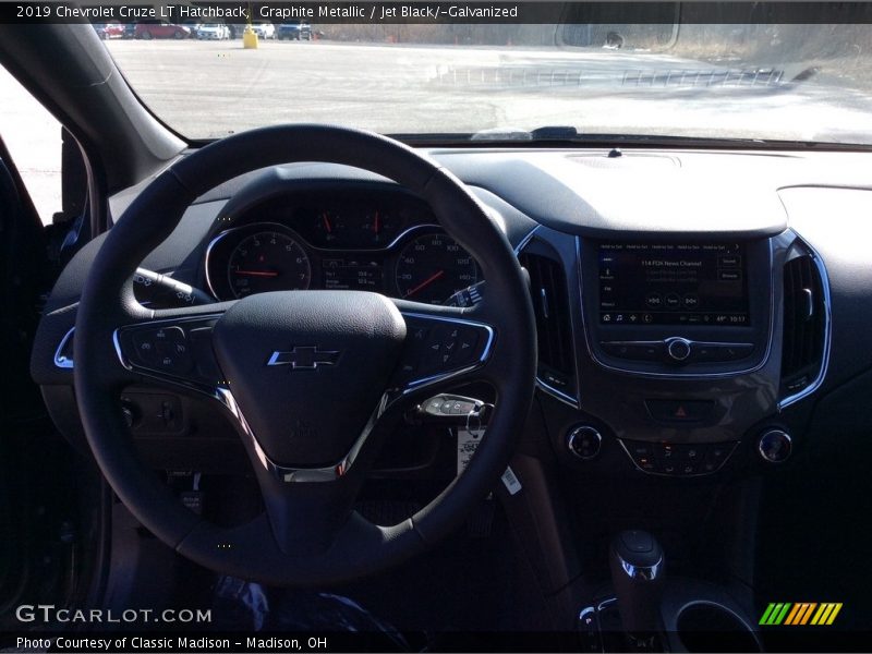 Graphite Metallic / Jet Black/­Galvanized 2019 Chevrolet Cruze LT Hatchback