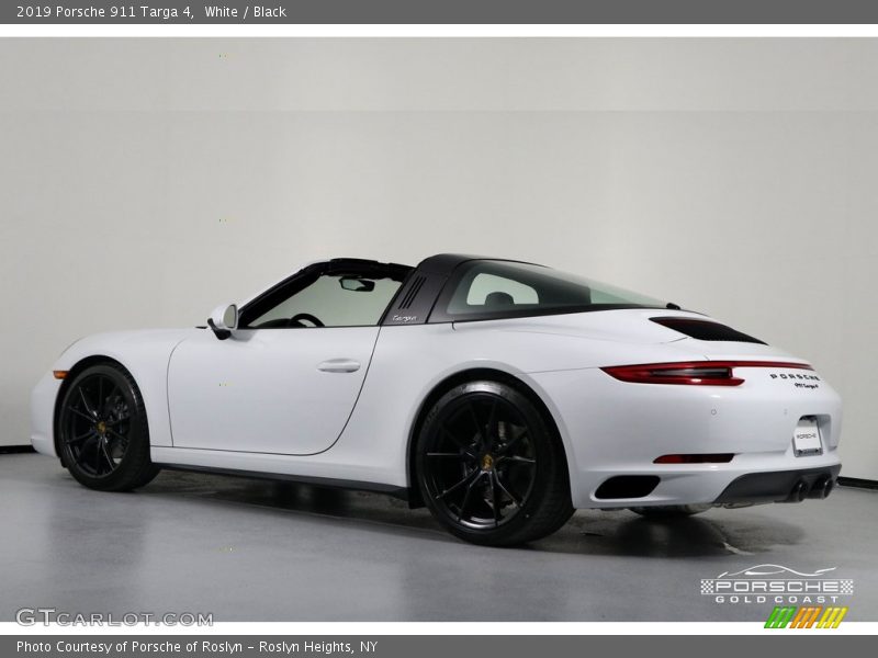 White / Black 2019 Porsche 911 Targa 4