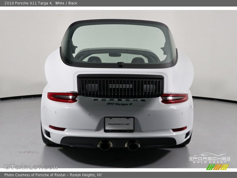 White / Black 2019 Porsche 911 Targa 4