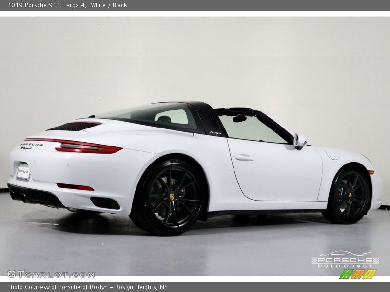 White / Black 2019 Porsche 911 Targa 4