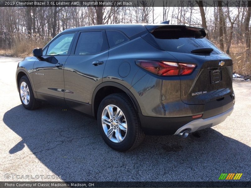 Nightfall Metallic / Jet Black 2019 Chevrolet Blazer 3.6L Leather AWD