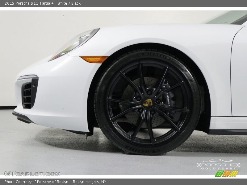 White / Black 2019 Porsche 911 Targa 4