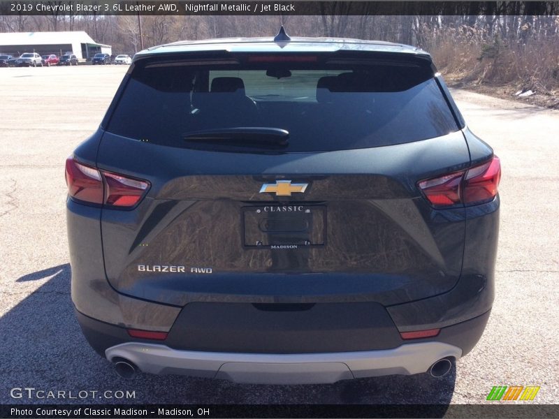 Nightfall Metallic / Jet Black 2019 Chevrolet Blazer 3.6L Leather AWD