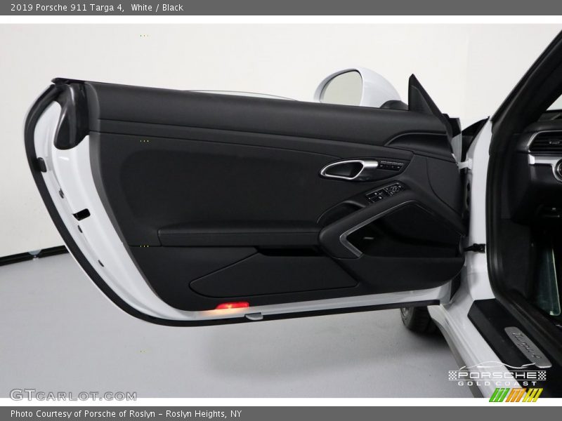 White / Black 2019 Porsche 911 Targa 4