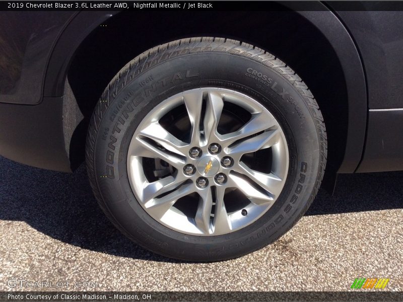 Nightfall Metallic / Jet Black 2019 Chevrolet Blazer 3.6L Leather AWD