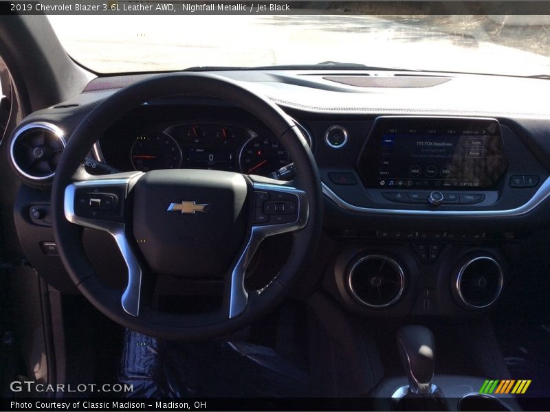 Nightfall Metallic / Jet Black 2019 Chevrolet Blazer 3.6L Leather AWD