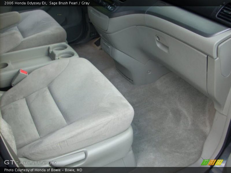 Sage Brush Pearl / Gray 2006 Honda Odyssey EX