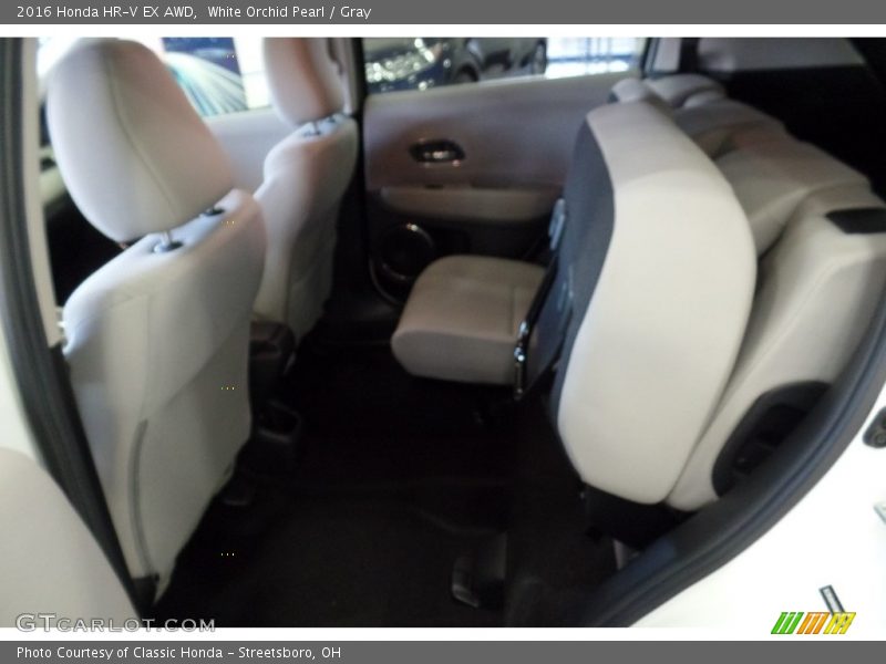 White Orchid Pearl / Gray 2016 Honda HR-V EX AWD