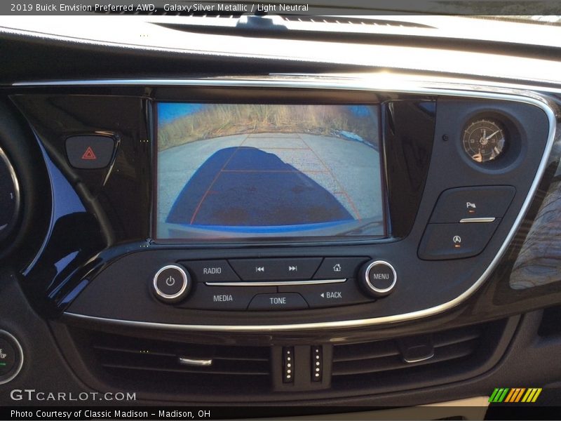 Galaxy Silver Metallic / Light Neutral 2019 Buick Envision Preferred AWD