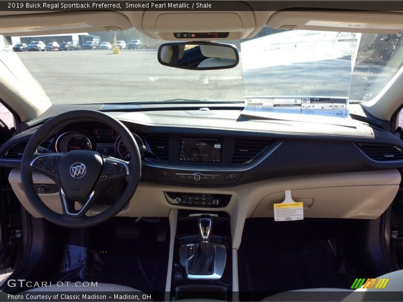 Smoked Pearl Metallic / Shale 2019 Buick Regal Sportback Preferred