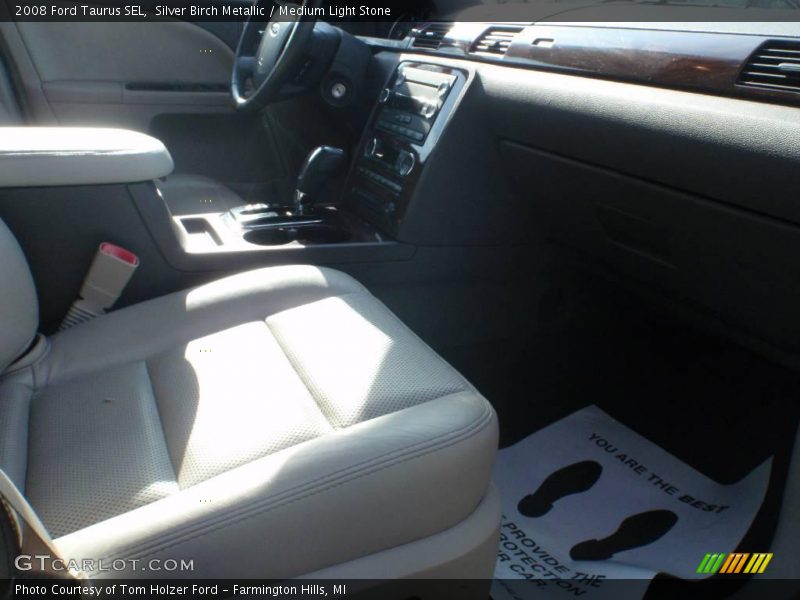 Silver Birch Metallic / Medium Light Stone 2008 Ford Taurus SEL