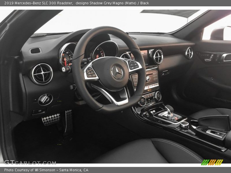 designo Shadow Grey Magno (Matte) / Black 2019 Mercedes-Benz SLC 300 Roadster