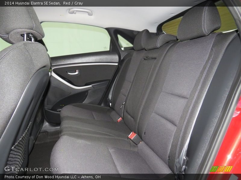 Red / Gray 2014 Hyundai Elantra SE Sedan