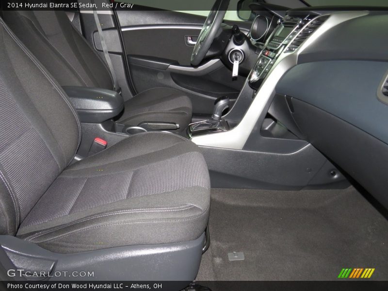 Red / Gray 2014 Hyundai Elantra SE Sedan