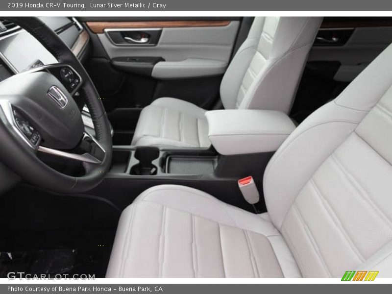 Lunar Silver Metallic / Gray 2019 Honda CR-V Touring