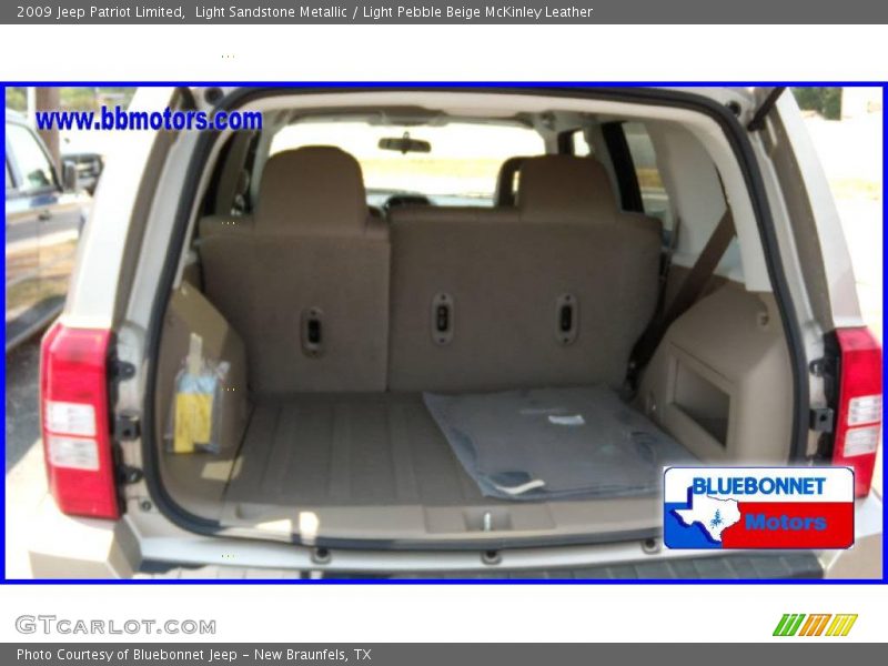 Light Sandstone Metallic / Light Pebble Beige McKinley Leather 2009 Jeep Patriot Limited
