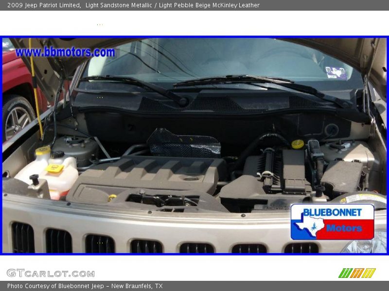 Light Sandstone Metallic / Light Pebble Beige McKinley Leather 2009 Jeep Patriot Limited