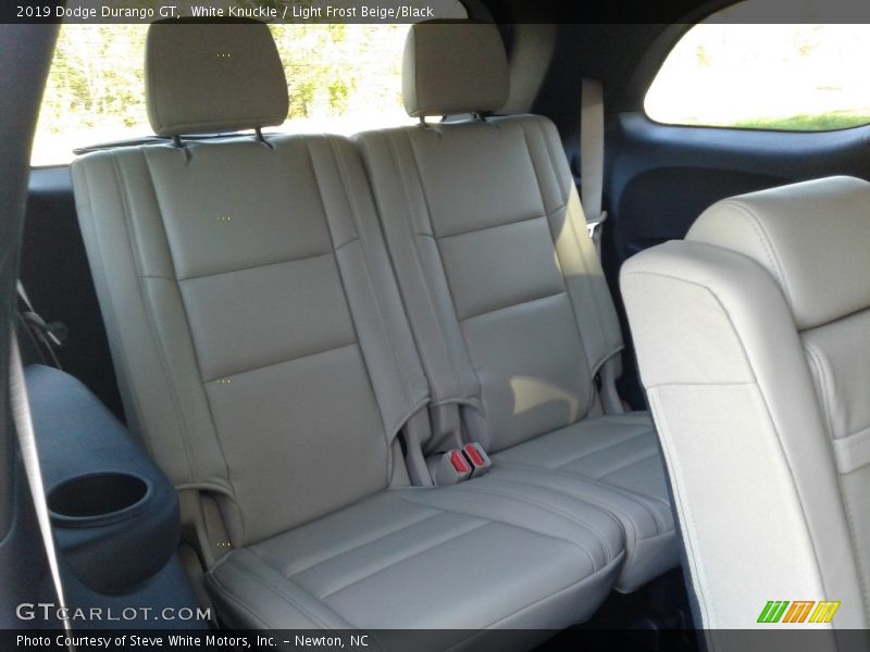 White Knuckle / Light Frost Beige/Black 2019 Dodge Durango GT