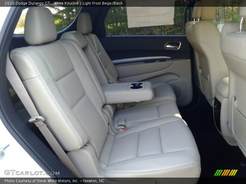 White Knuckle / Light Frost Beige/Black 2019 Dodge Durango GT