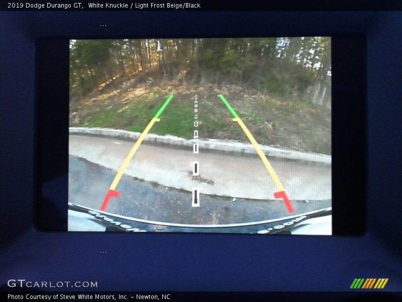 White Knuckle / Light Frost Beige/Black 2019 Dodge Durango GT