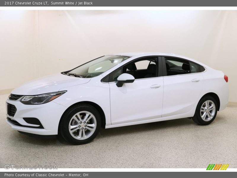 Summit White / Jet Black 2017 Chevrolet Cruze LT