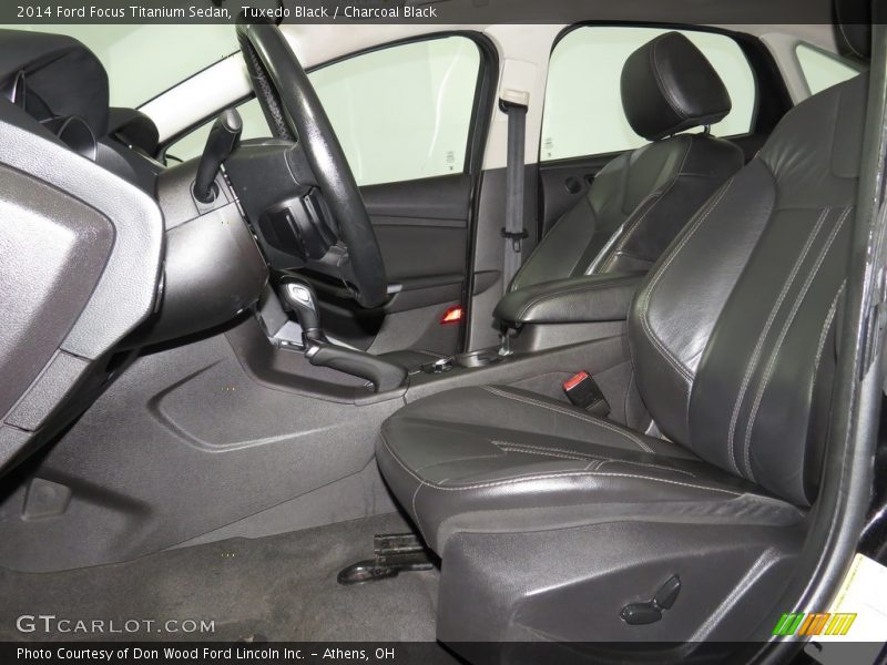 Tuxedo Black / Charcoal Black 2014 Ford Focus Titanium Sedan