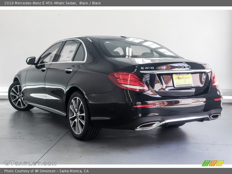 Black / Black 2019 Mercedes-Benz E 450 4Matic Sedan