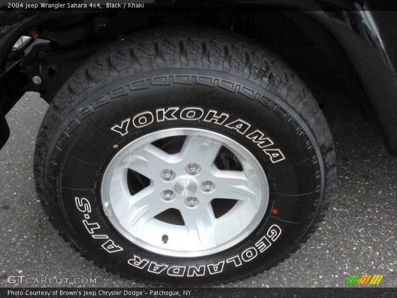 Black / Khaki 2004 Jeep Wrangler Sahara 4x4