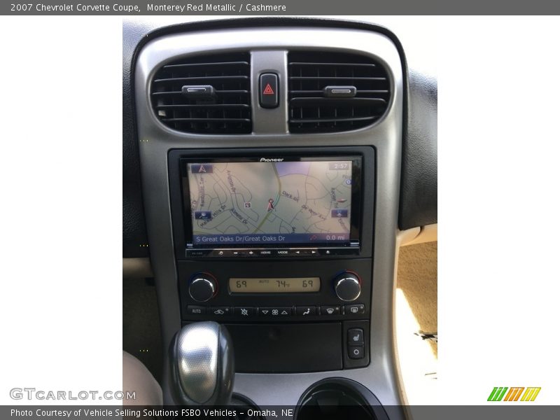 Monterey Red Metallic / Cashmere 2007 Chevrolet Corvette Coupe