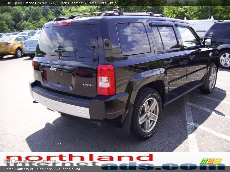 Black Clearcoat / Pastel Slate Gray 2007 Jeep Patriot Limited 4x4