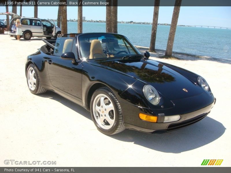 Front 3/4 View of 1996 911 Carrera Cabriolet