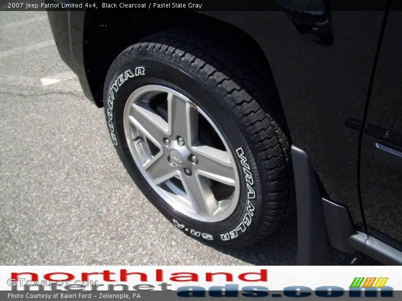Black Clearcoat / Pastel Slate Gray 2007 Jeep Patriot Limited 4x4