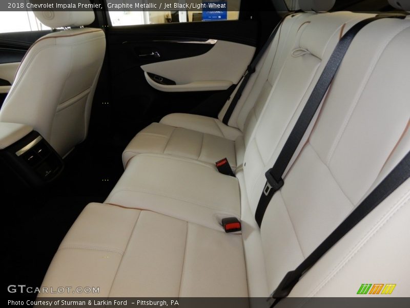 Graphite Metallic / Jet Black/Light Wheat 2018 Chevrolet Impala Premier